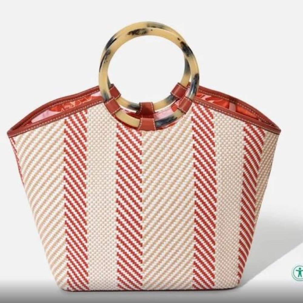 Stella & Dot Summer Days Woven Tote